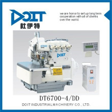 DT 6700-4 / DD Direto de quatro thread overlock costura calças que fazem a máquina